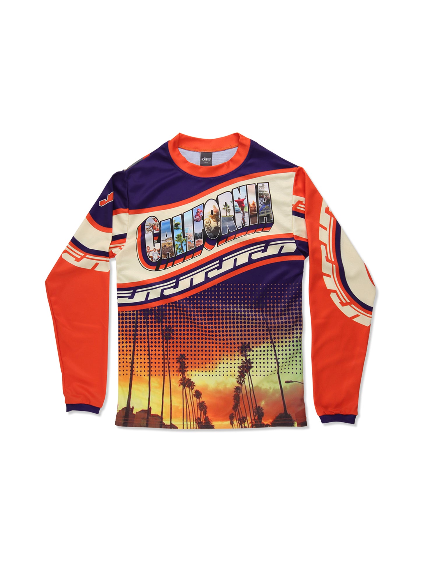 Kids Born and Raised Under the California Sun Jersey - Orange