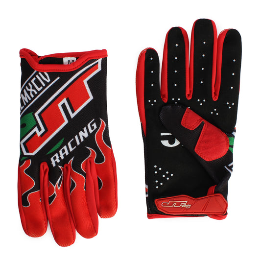 Flame Red Pro-Lite Gloves