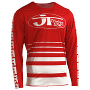 JT Racing Flo-Form Jersey (Red and White)