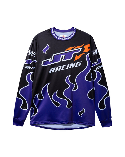 90s Flame Jersey - Purple