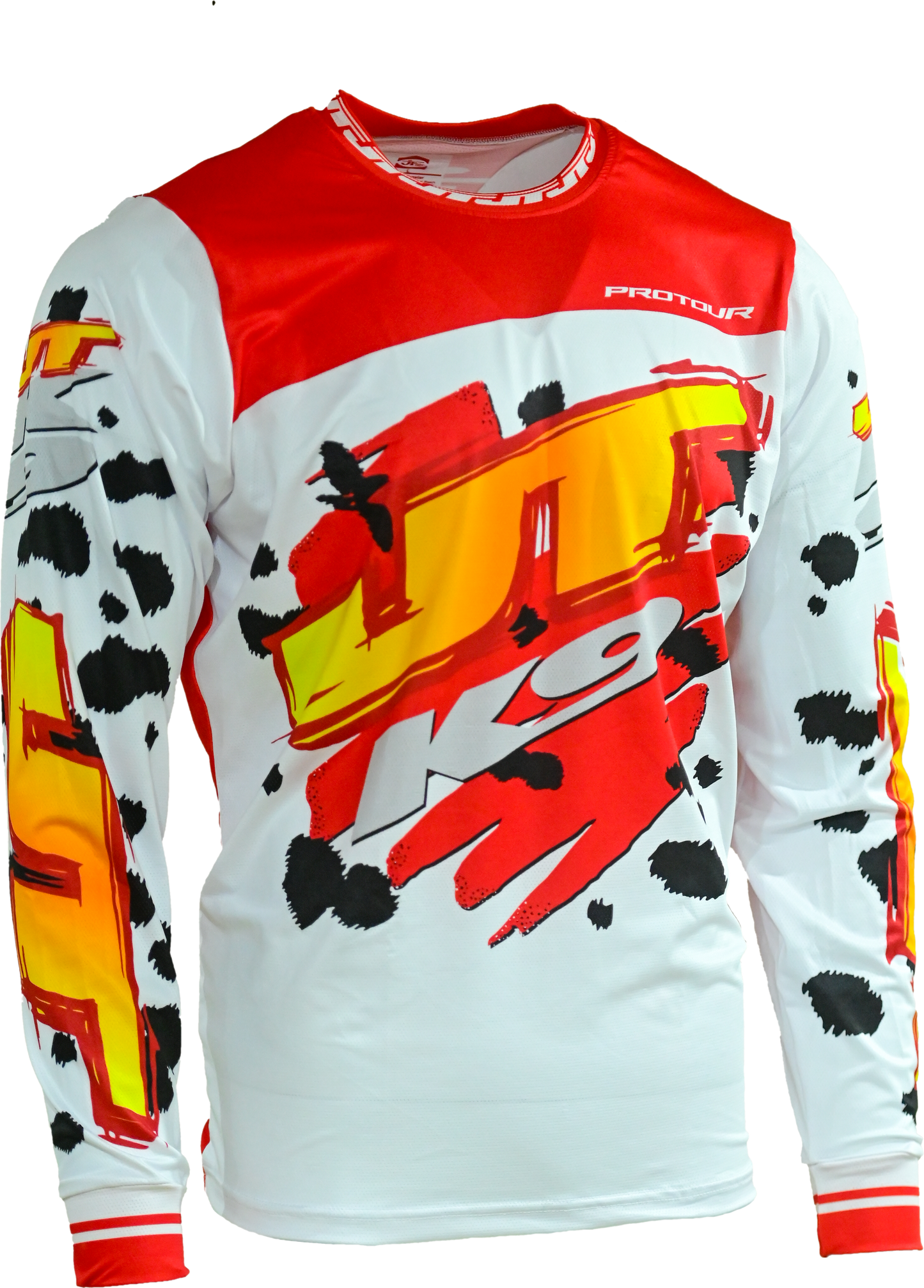 Dalmatian K9 Red Jersey  (Red, White)