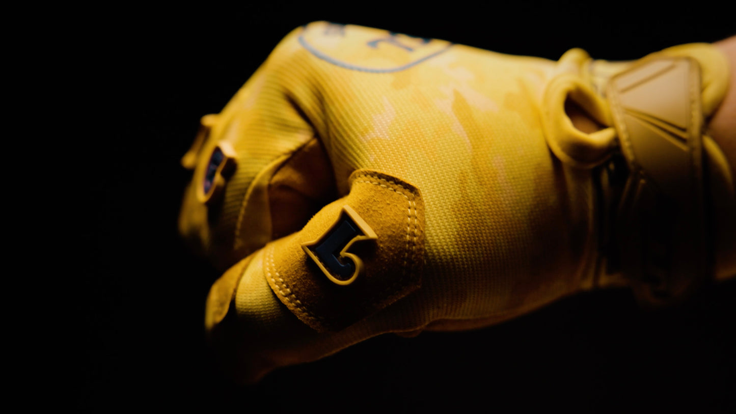 CAMEL x JT Racing Gloves - Yellow