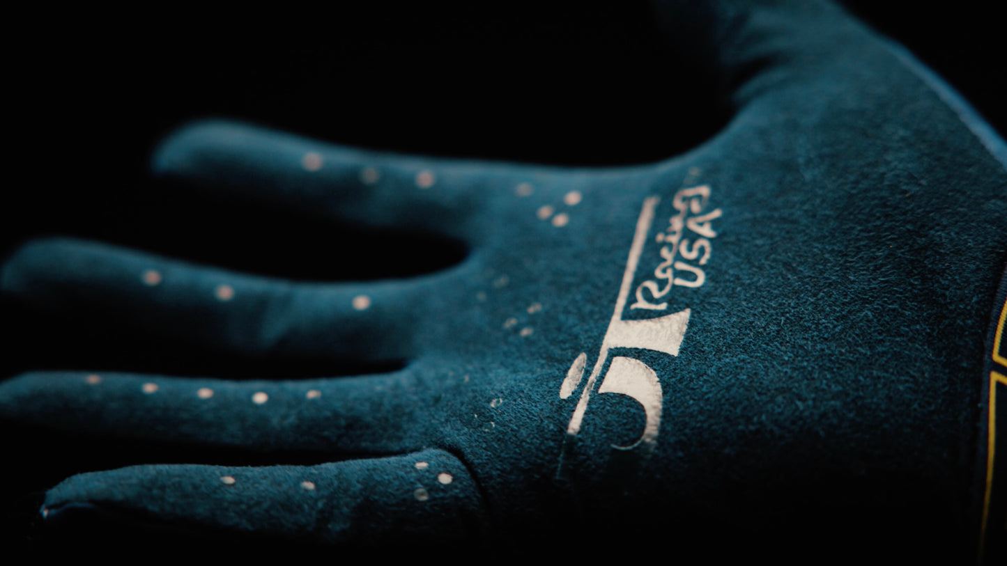 CAMEL x JT Racing Gloves - Blue