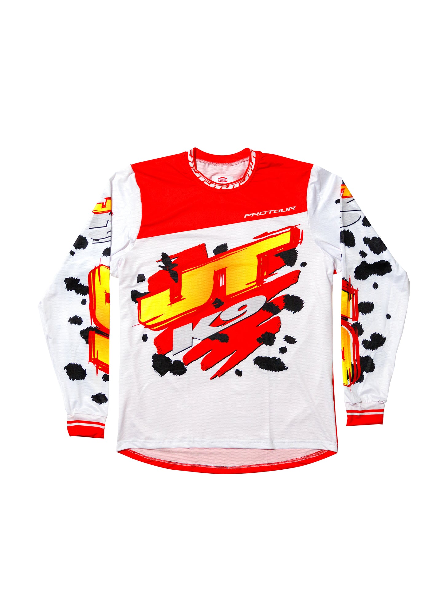 Dalmatian K9 Red Jersey  (Red, White)