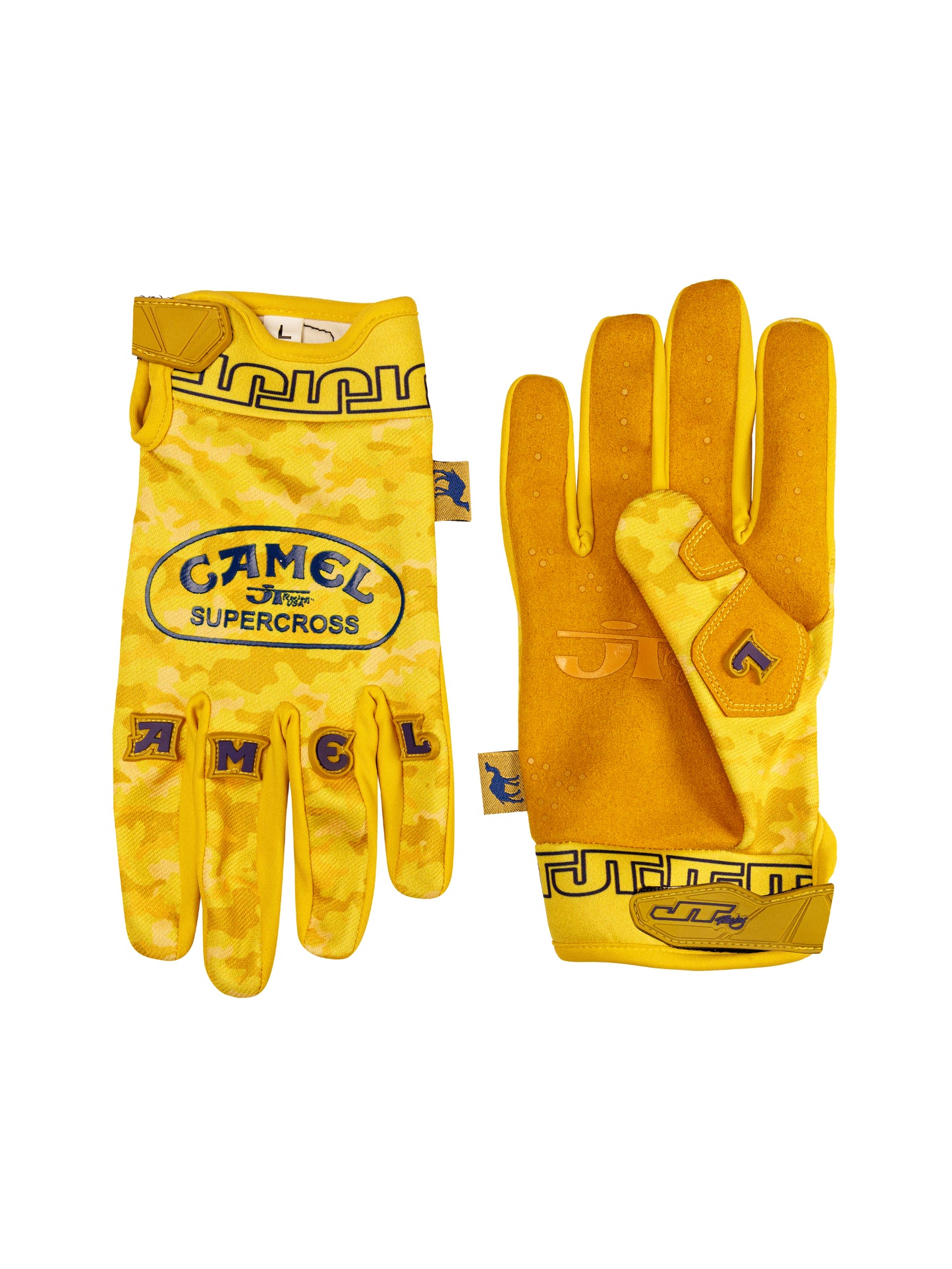 CAMEL x JT Racing Gloves - Yellow