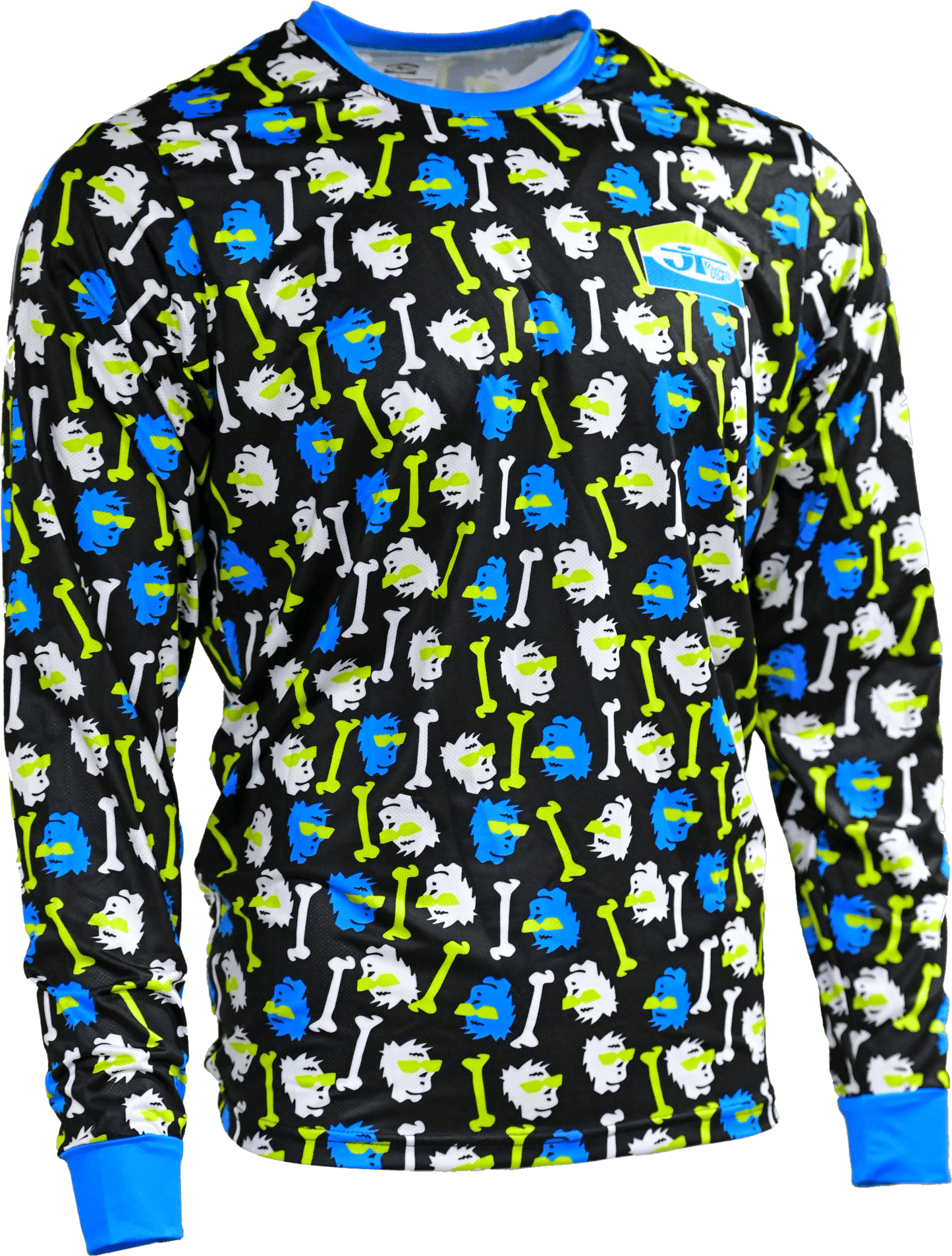 Bad Bones Jersey - All Black - JT Racing USA