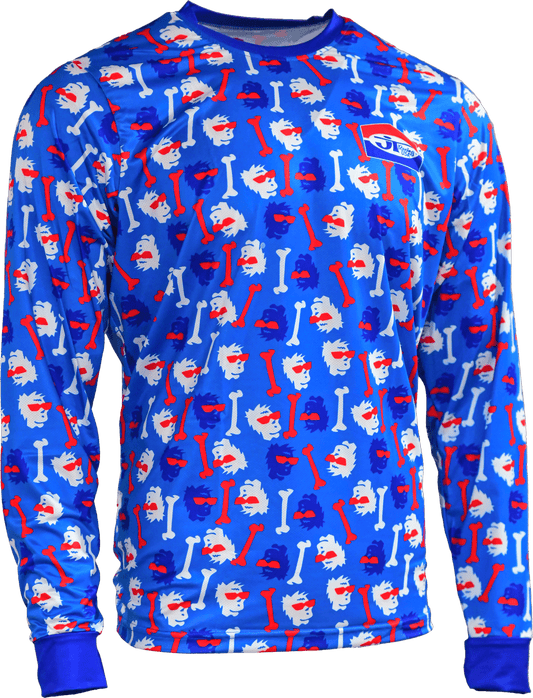 Bad Bones Jersey - All Blue - JT Racing USA