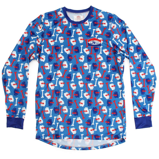 Bad Bones Jersey - All Blue - JT Racing USA