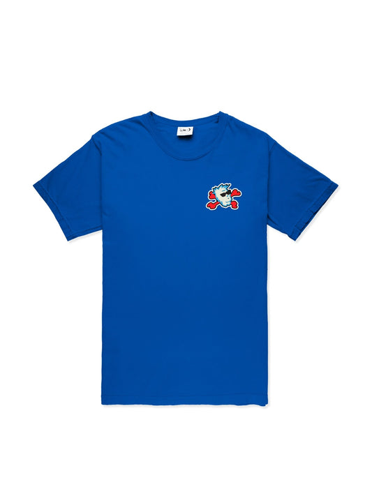 Bad Bones Logo Tee - Blue - JT Racing USA