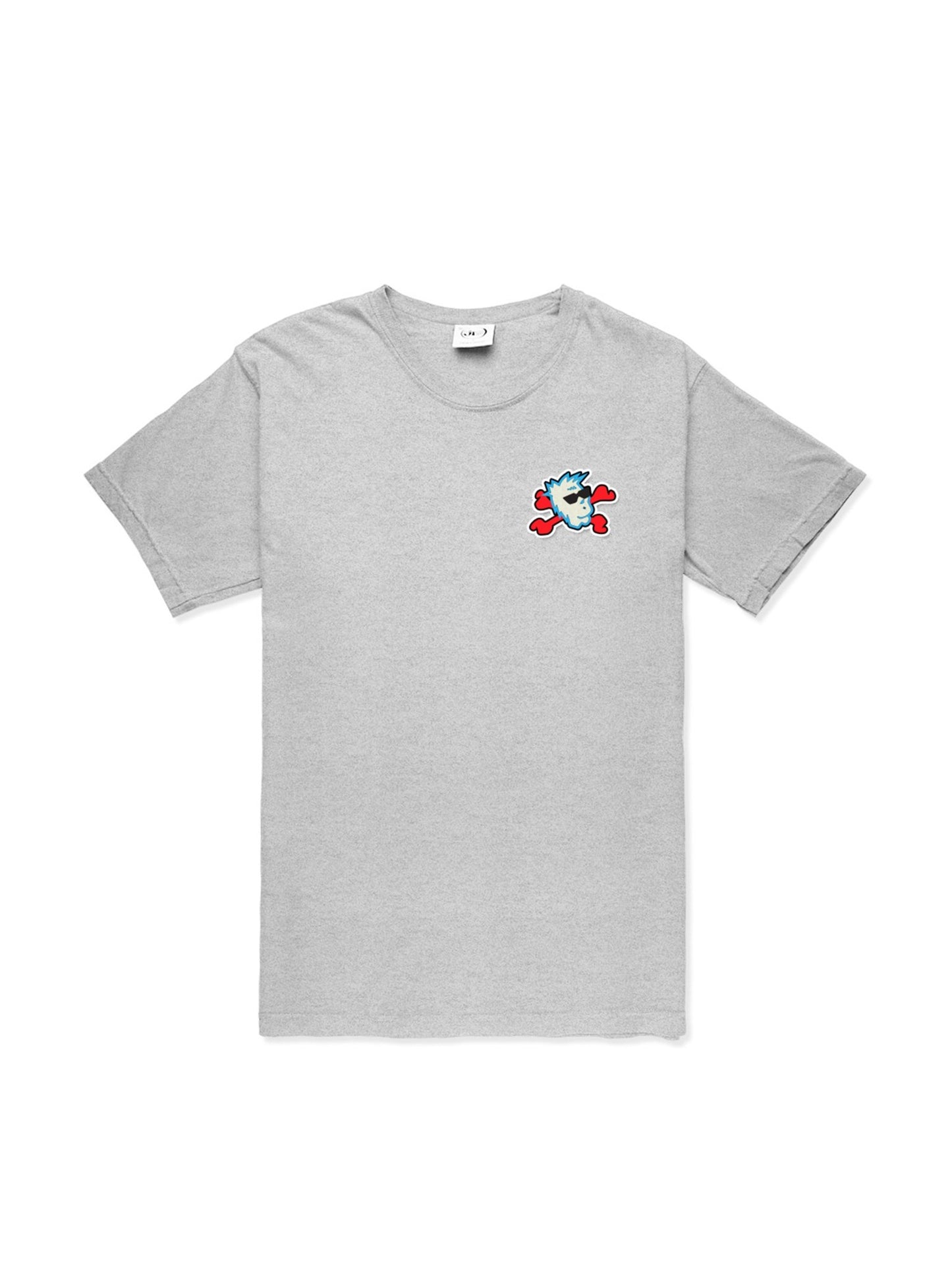 Bad Bones Logo Tee - Grey - JT Racing USA