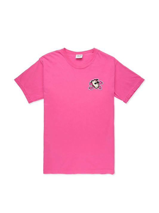 Bad Bones Logo Tee - Pink - JT Racing USA