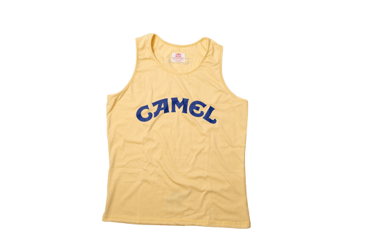 Camel Cotton Tank - Yellow - JT Racing USA