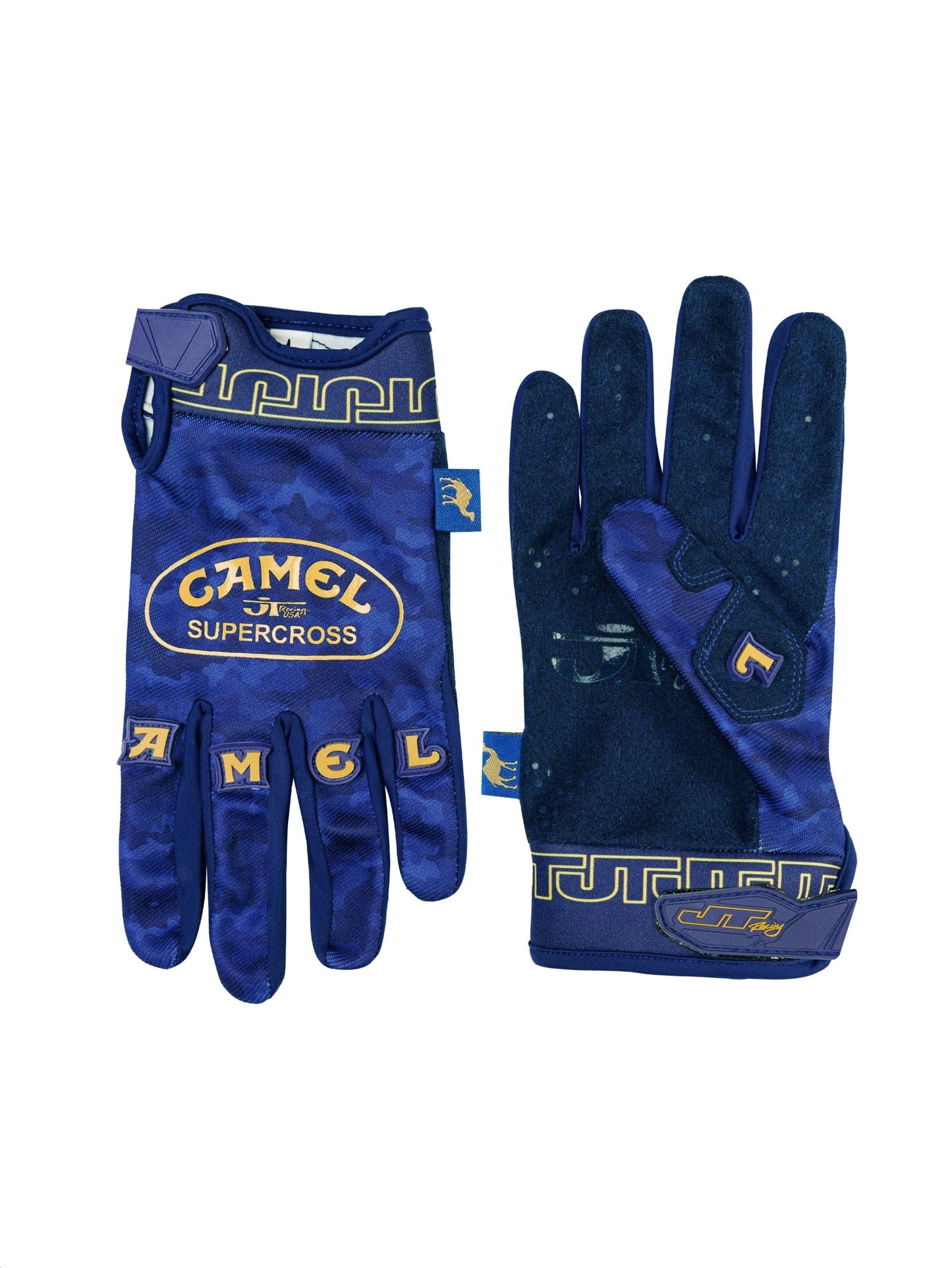 CAMEL x JT Racing Gloves - Blue - JT Racing USA