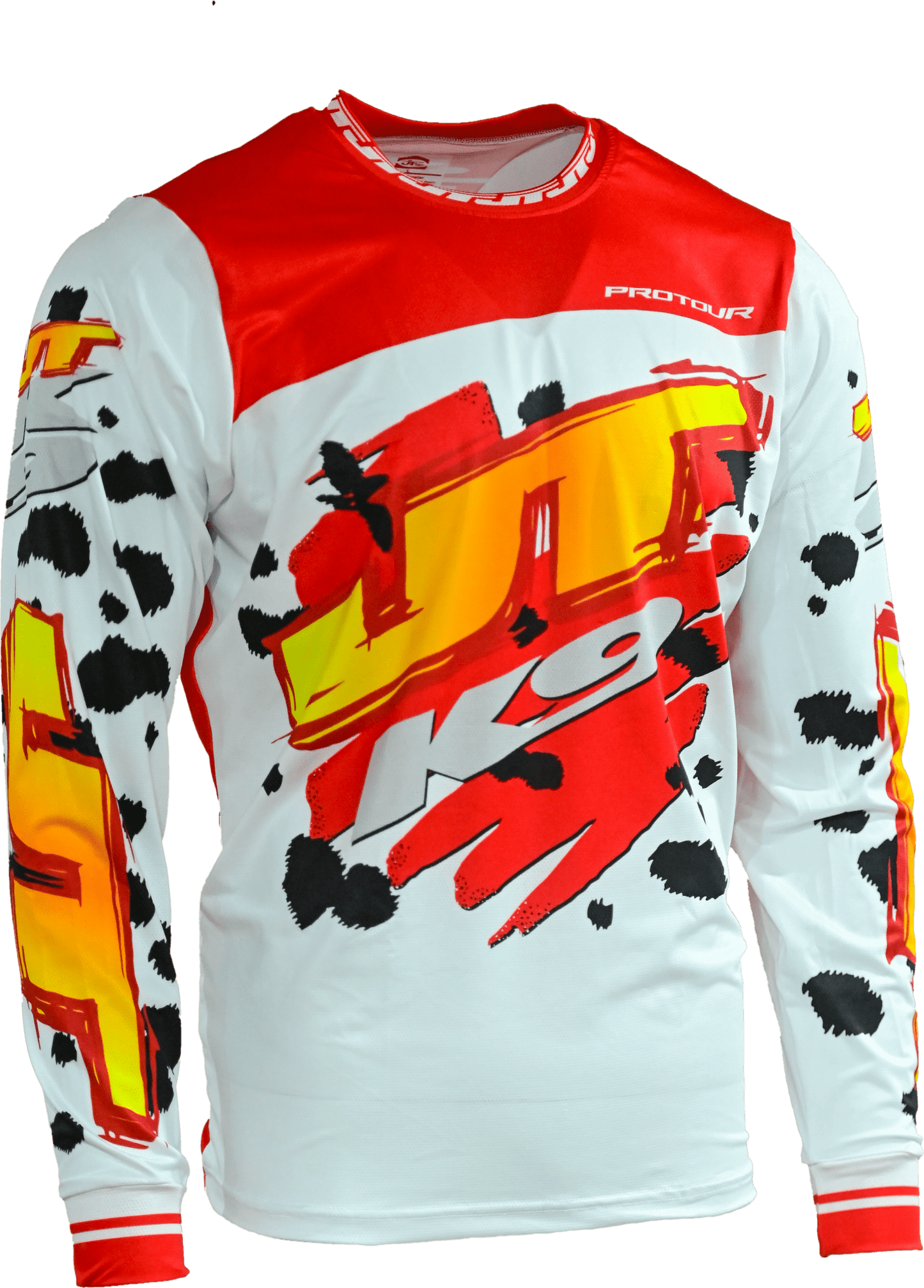 Dalmatian K9 Red Jersey (Red, White) - JT Racing USA