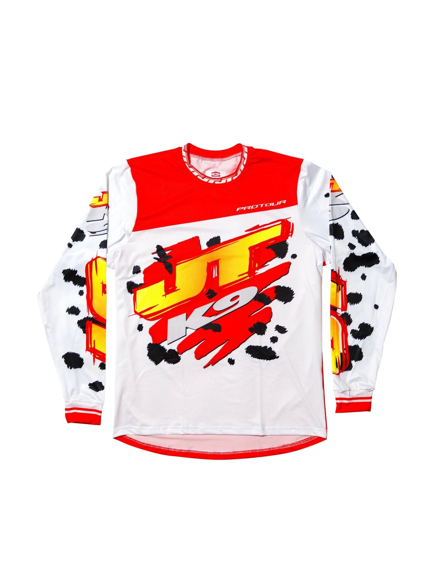 Dalmatian K9 Red Jersey (Red, White) - JT Racing USA