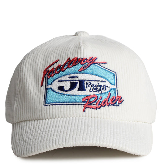 Factory Rider - White Corduroy - JT Racing USA