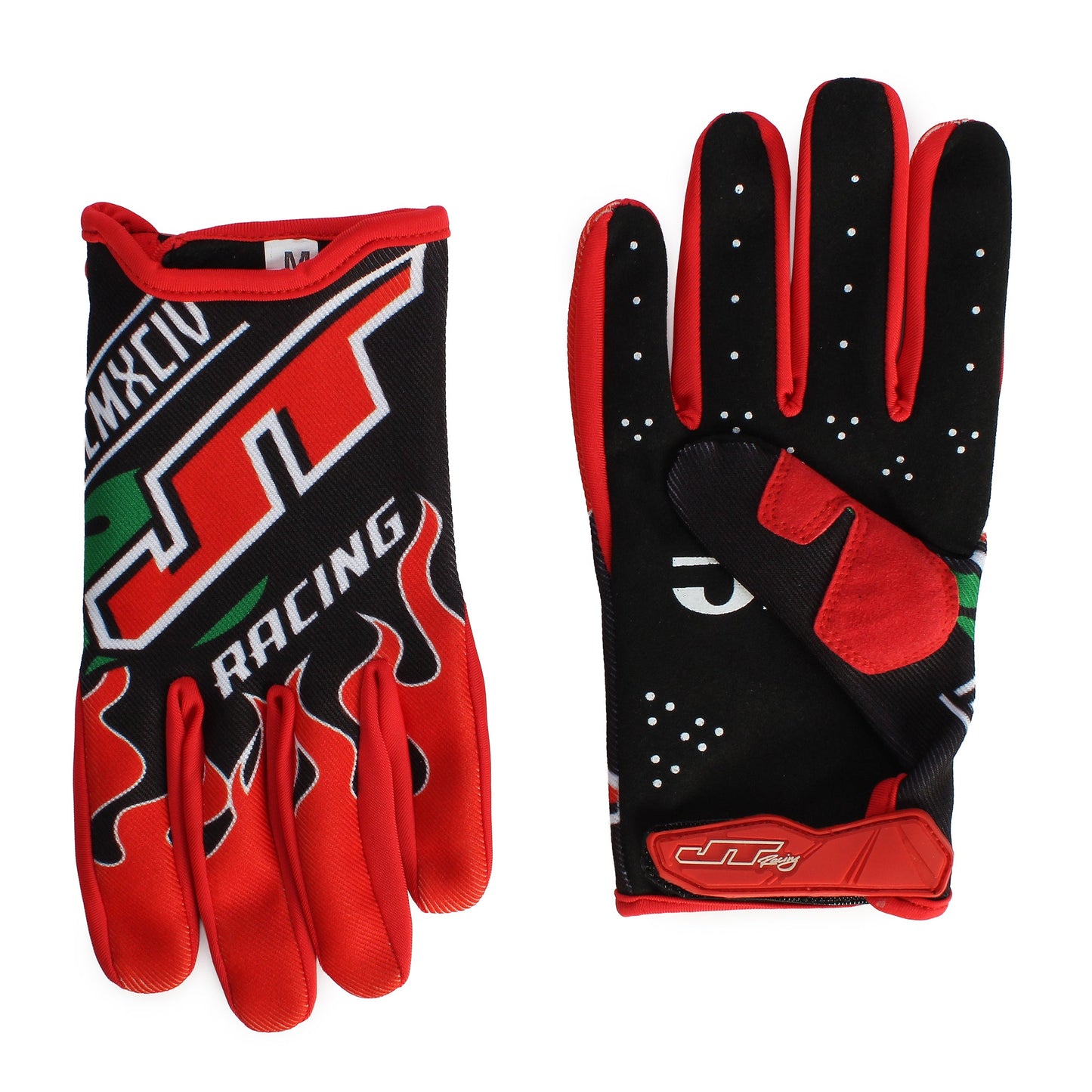 Flame Red Pro-Lite Gloves - JT Racing USA