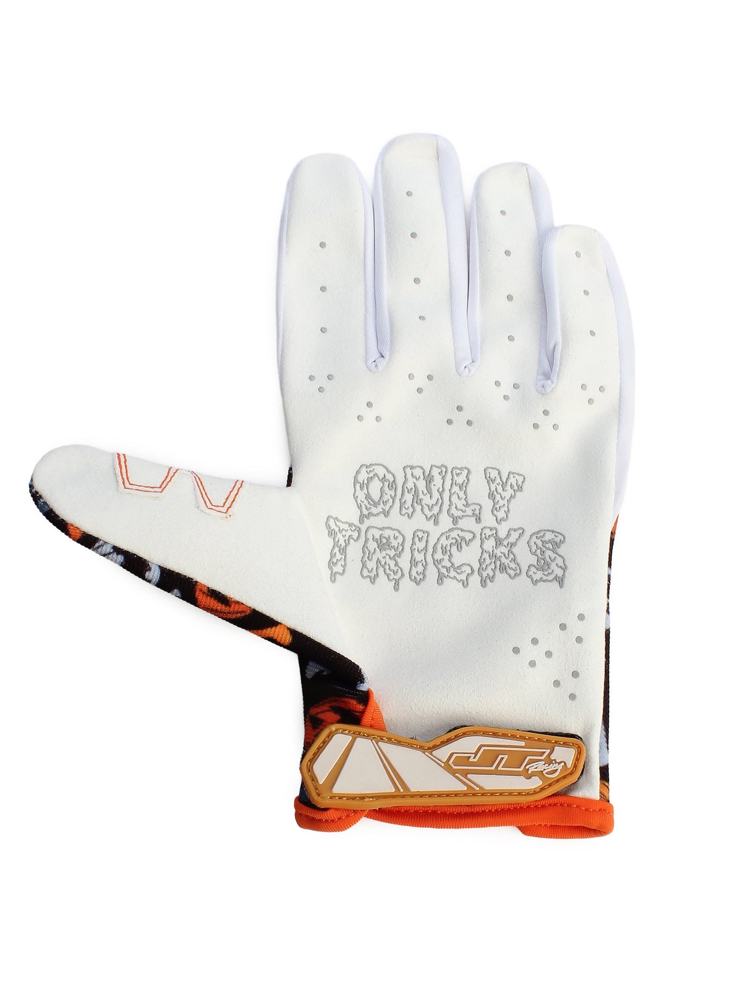 Halloween Bad Bones Pro - Lite Gloves - Orange - JT Racing USA