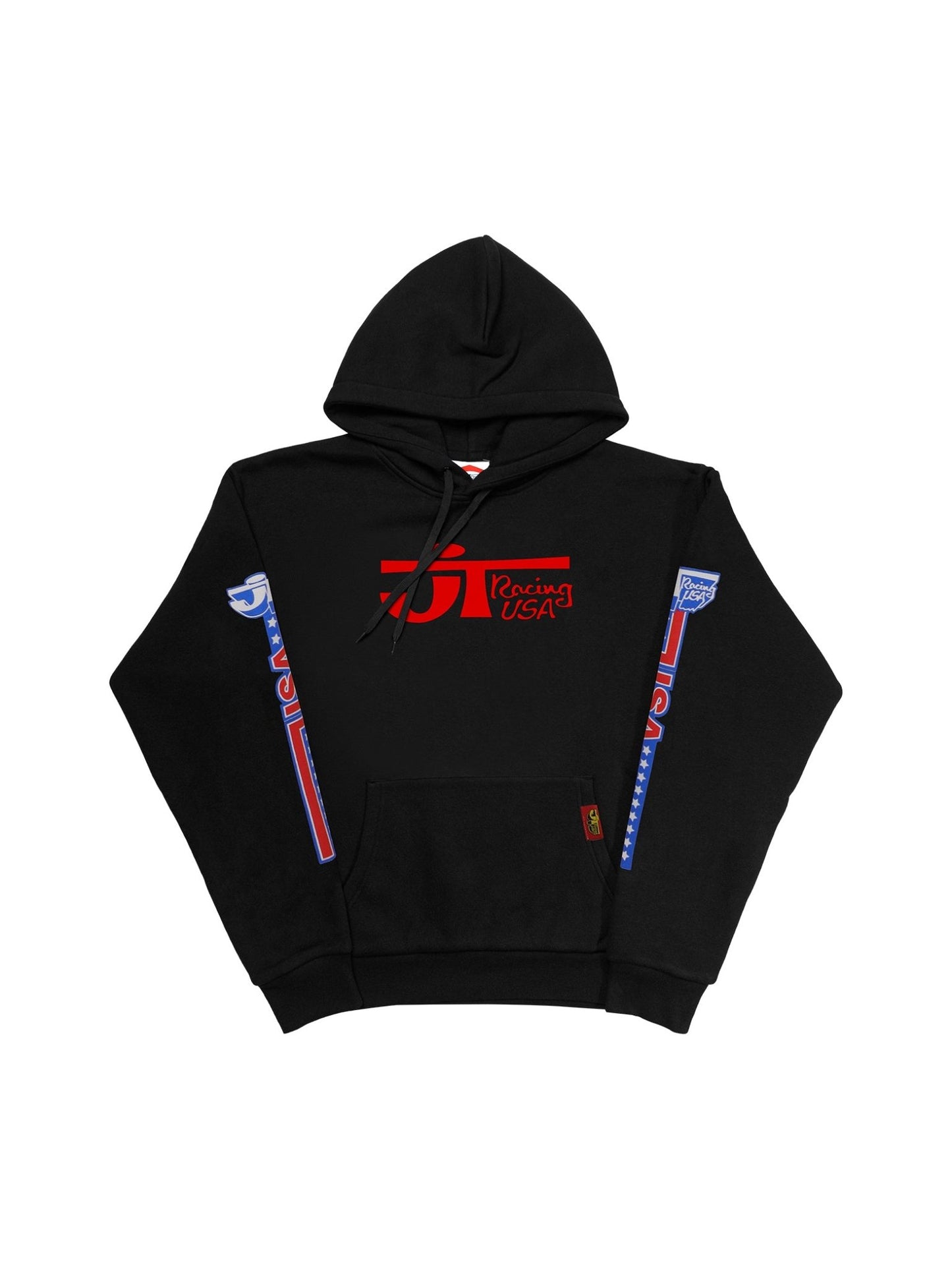 Heritage Hoodie (20oz Heavy) - Black - JT Racing USA