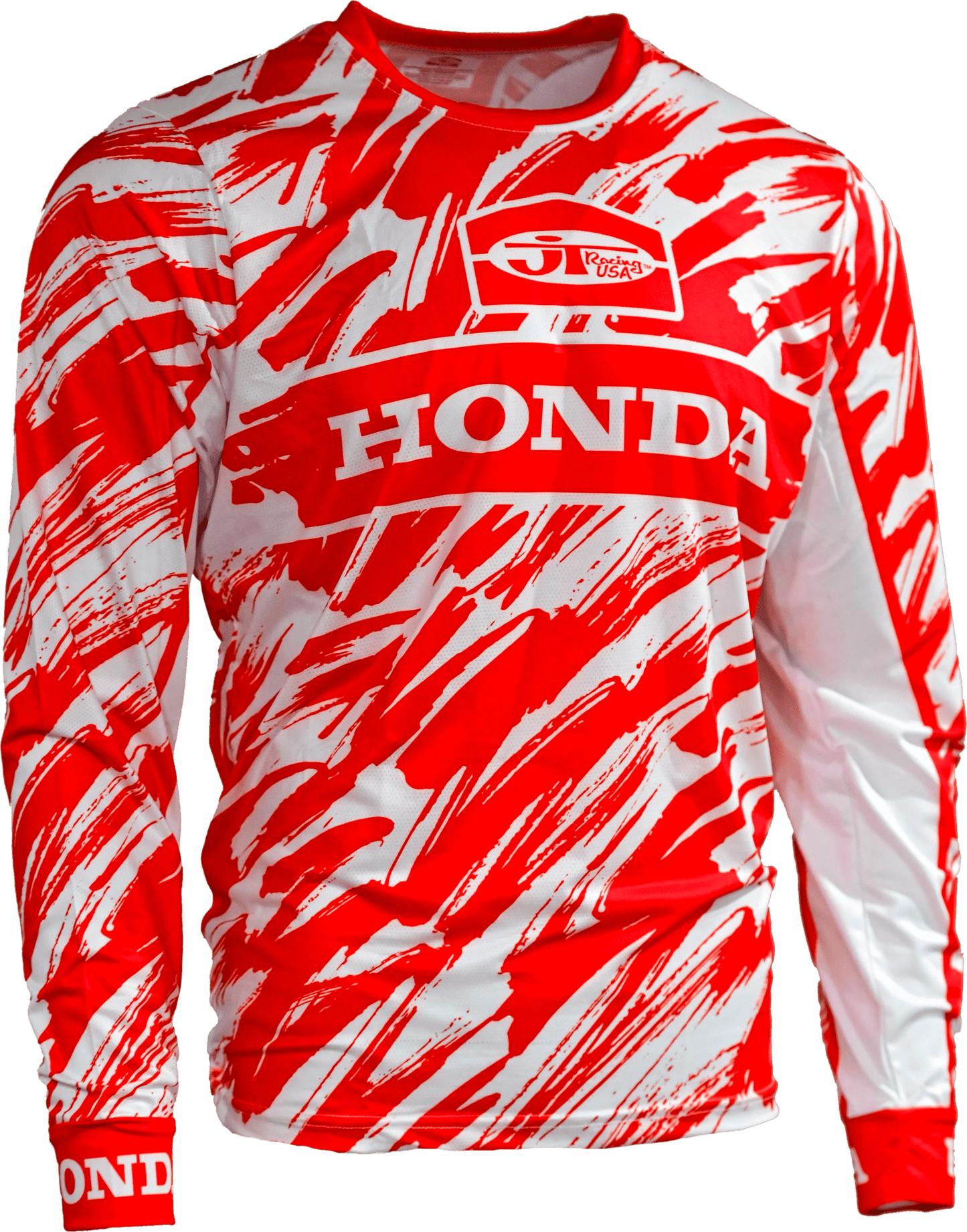 Honda Brushstroke Jersey – Red/White - JT Racing USA