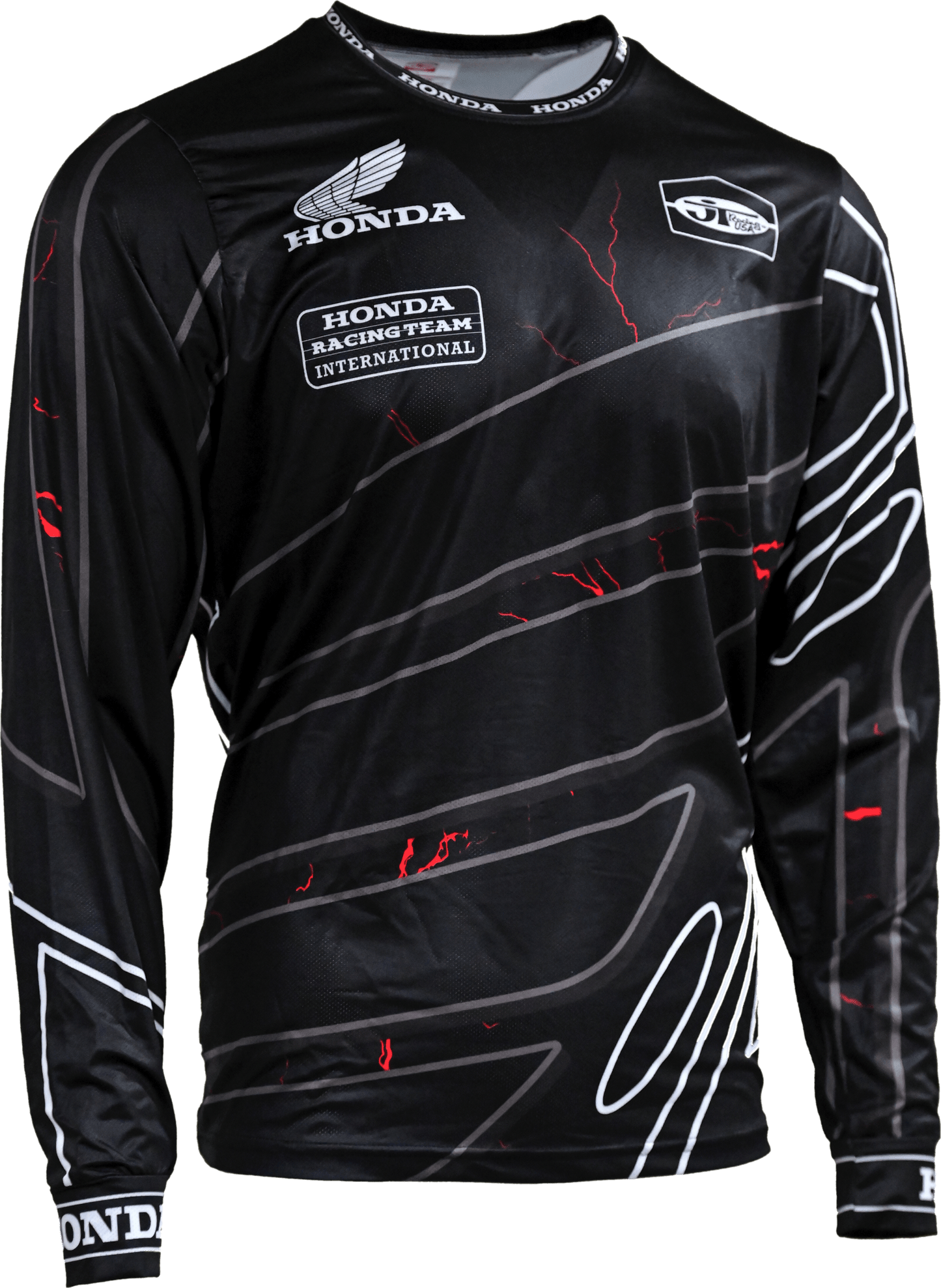 Honda Thunderstrike Jersey – Black - JT Racing USA