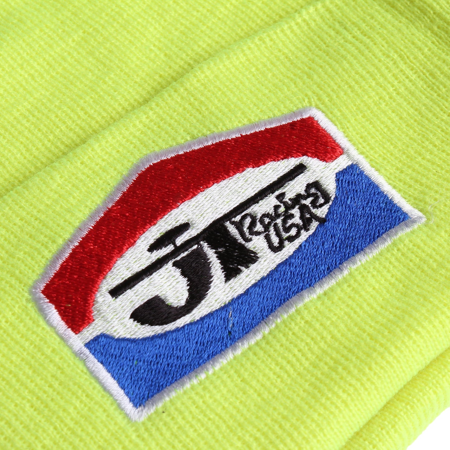 JT Barn Logo Beanie - Neon Green - JT Racing USA