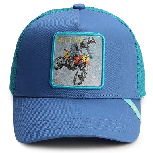 JT Racing Air Time Trucker Hat - Blue - JT Racing USA