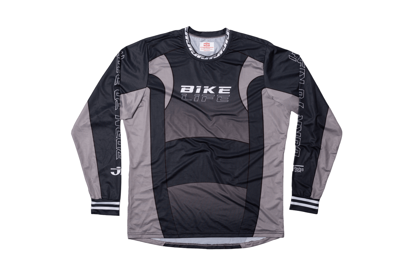 JT Racing Bike Life Jersey - Black and Grey - JT Racing USA