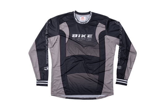 JT Racing Bike Life Jersey - Black and Grey - JT Racing USA