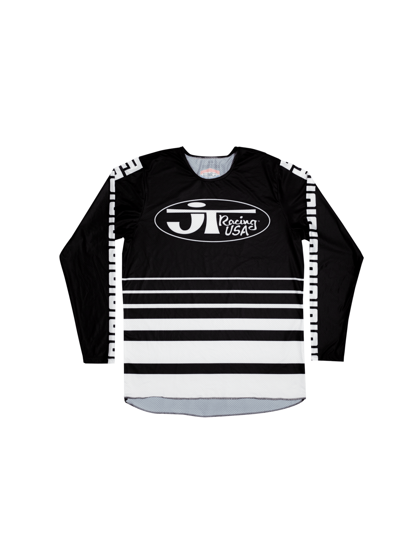 JT Racing Flo - Form Jersey (Black and White) - JT Racing USA