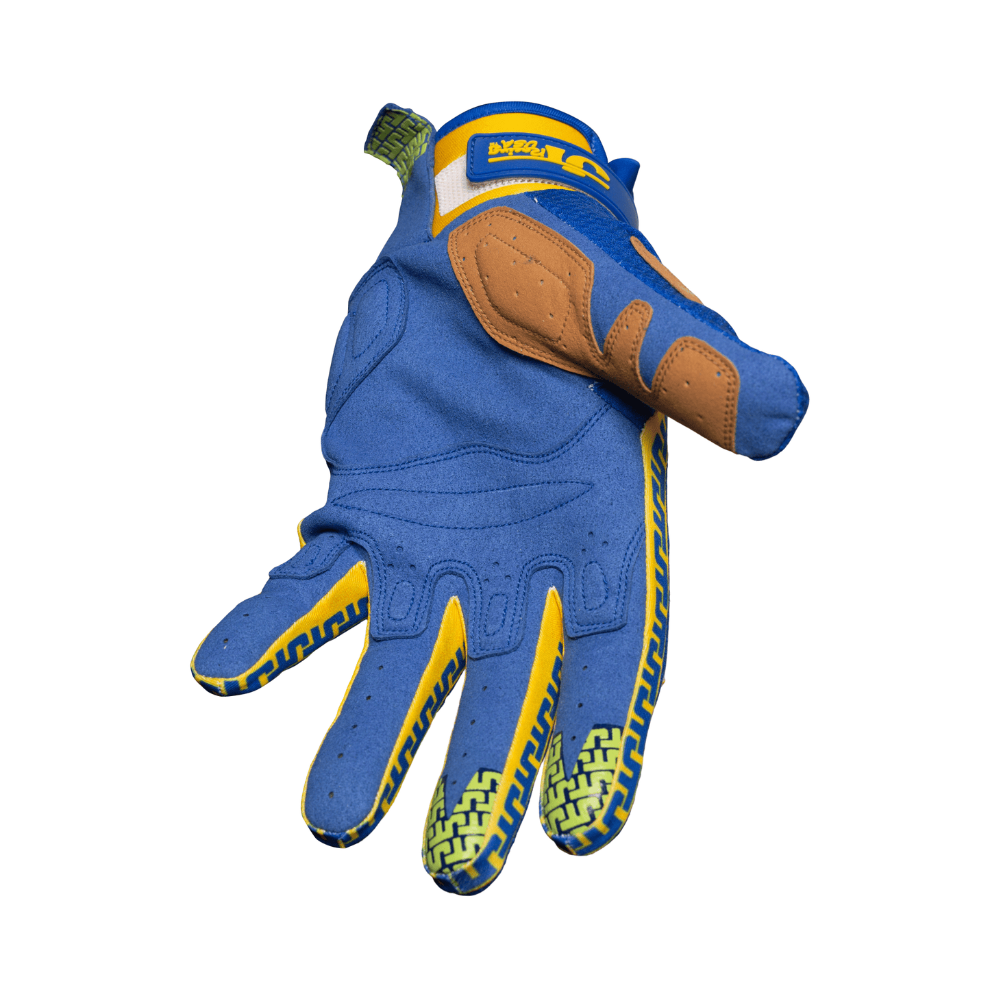 JT Racing Life - Line Glove - Blue/Yellow - JT Racing USA