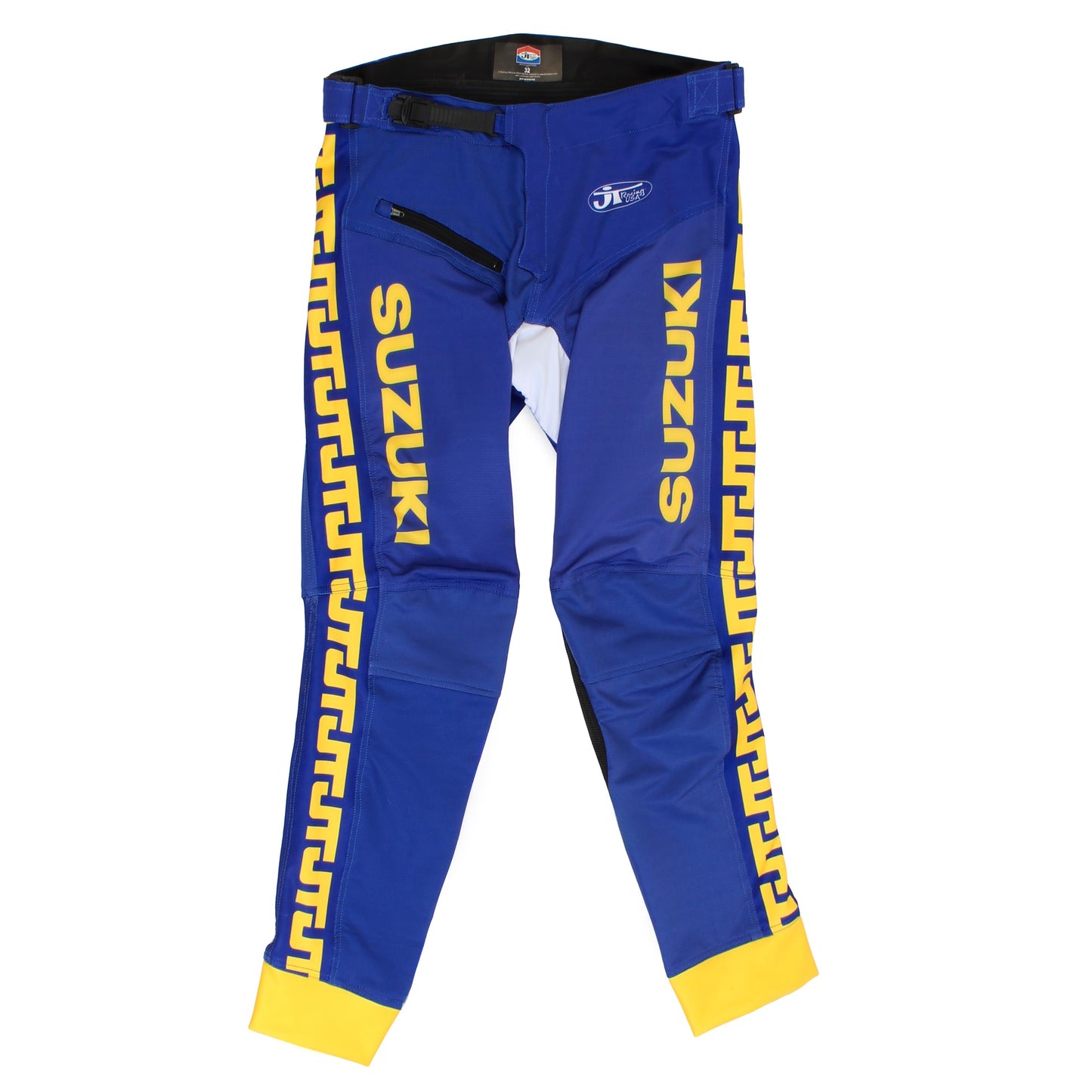 JT Racing Suzuki Team Flo - Form Pants: Blue - JT Racing USA