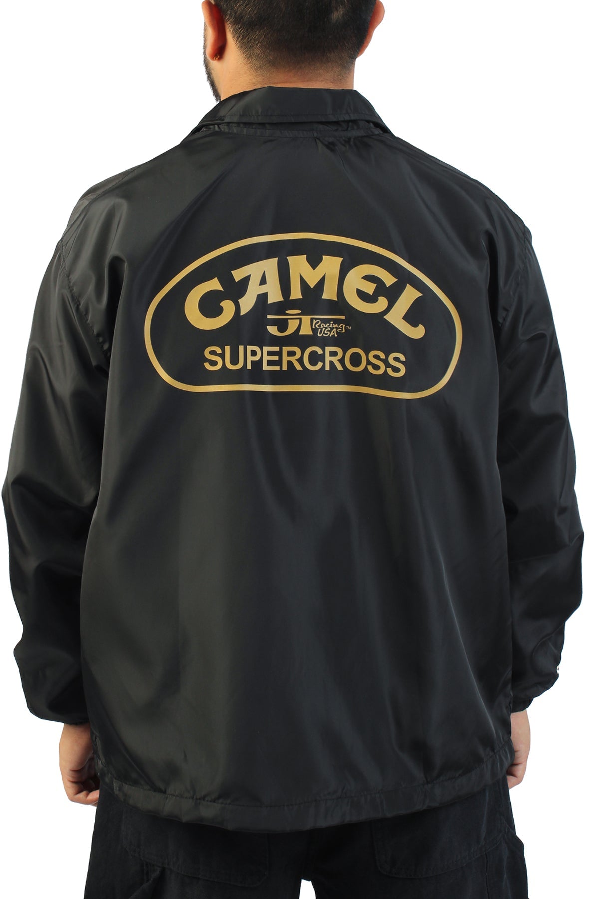JT Racing x Camel Supercross Coach Jacket - Black - JT Racing USA