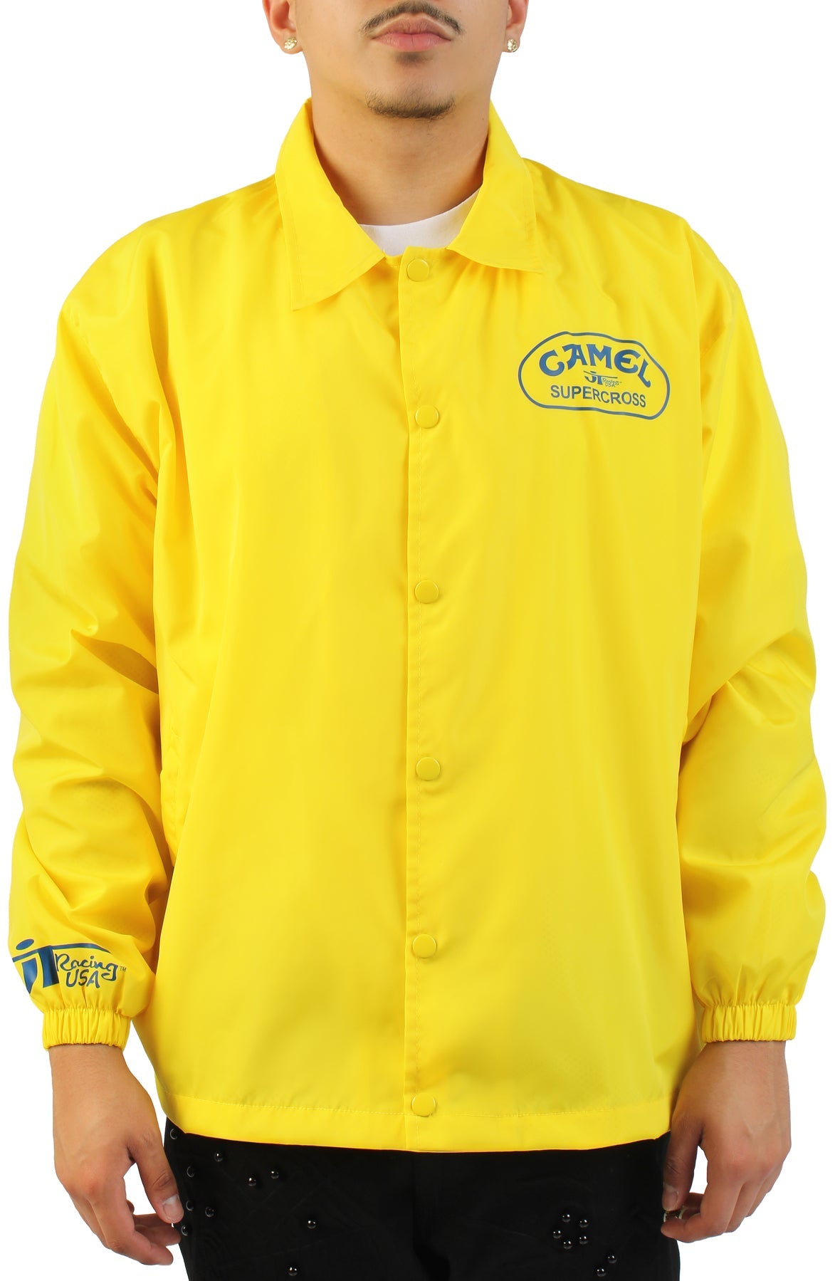 JT Racing x Camel Supercross Coach Jacket - Yellow - JT Racing USA