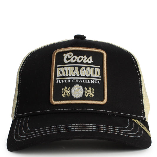 JT Racing x Extra Gold Coors – Black Trucker - JT Racing USA