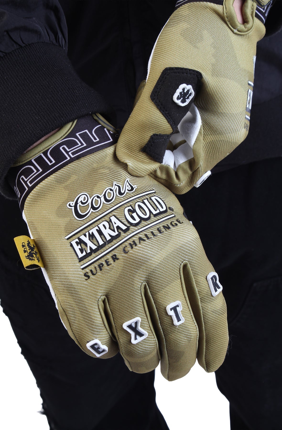 JT Racing x Extra Gold Coors Pro - Lite Gloves - Gold - JT Racing USA