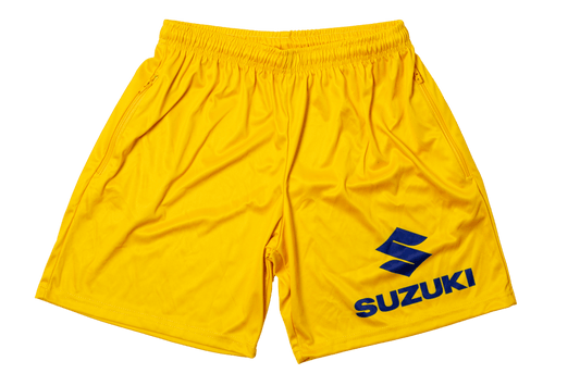 JT Suzuki Shorts - Yellow - JT Racing USA