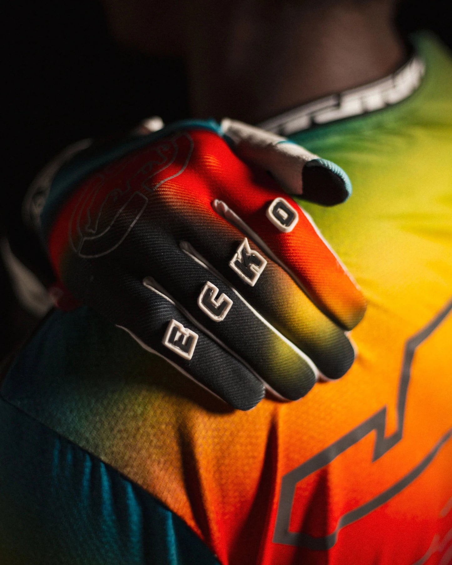JT x ECKO Color Flare Gloves (Pre-Order) - JT Racing USA