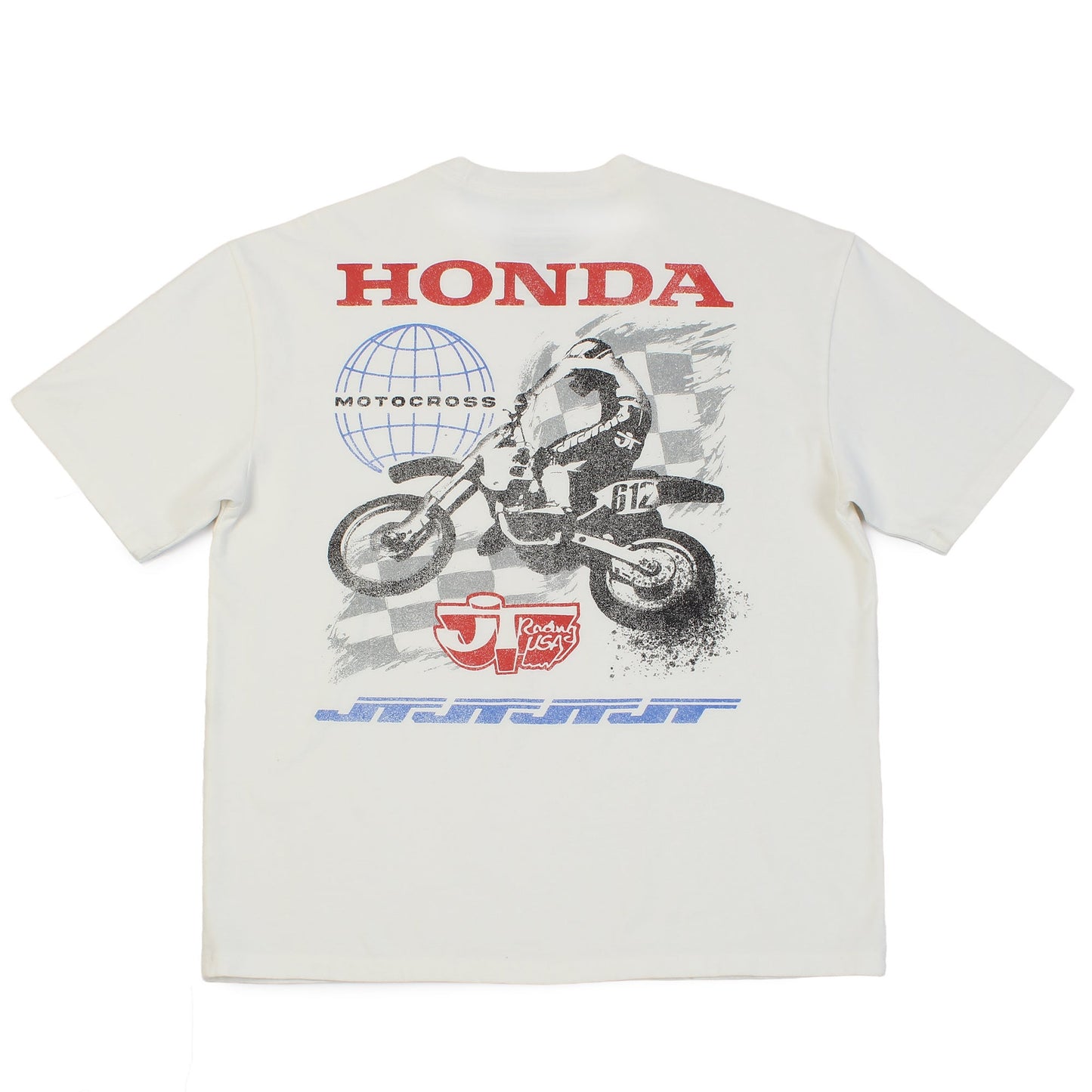 JT x Honda Motocross Globe Rider T-Shirt - JT Racing USA