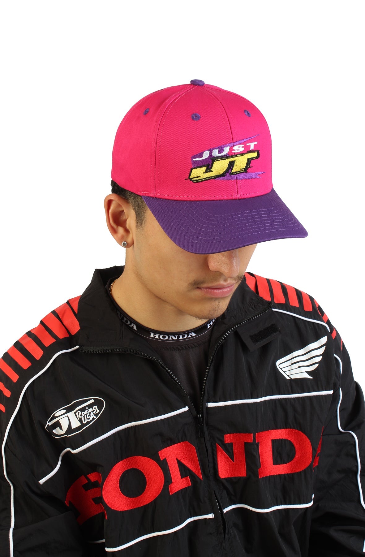 JUST JT Snapback - Pink - JT Racing USA
