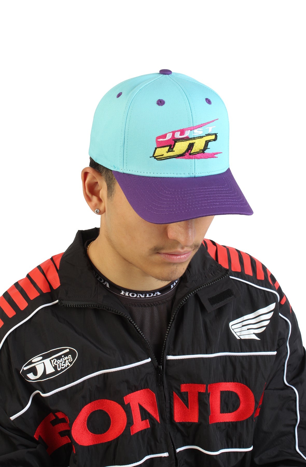 JUST JT Snapback - Torquoise Blue - JT Racing USA