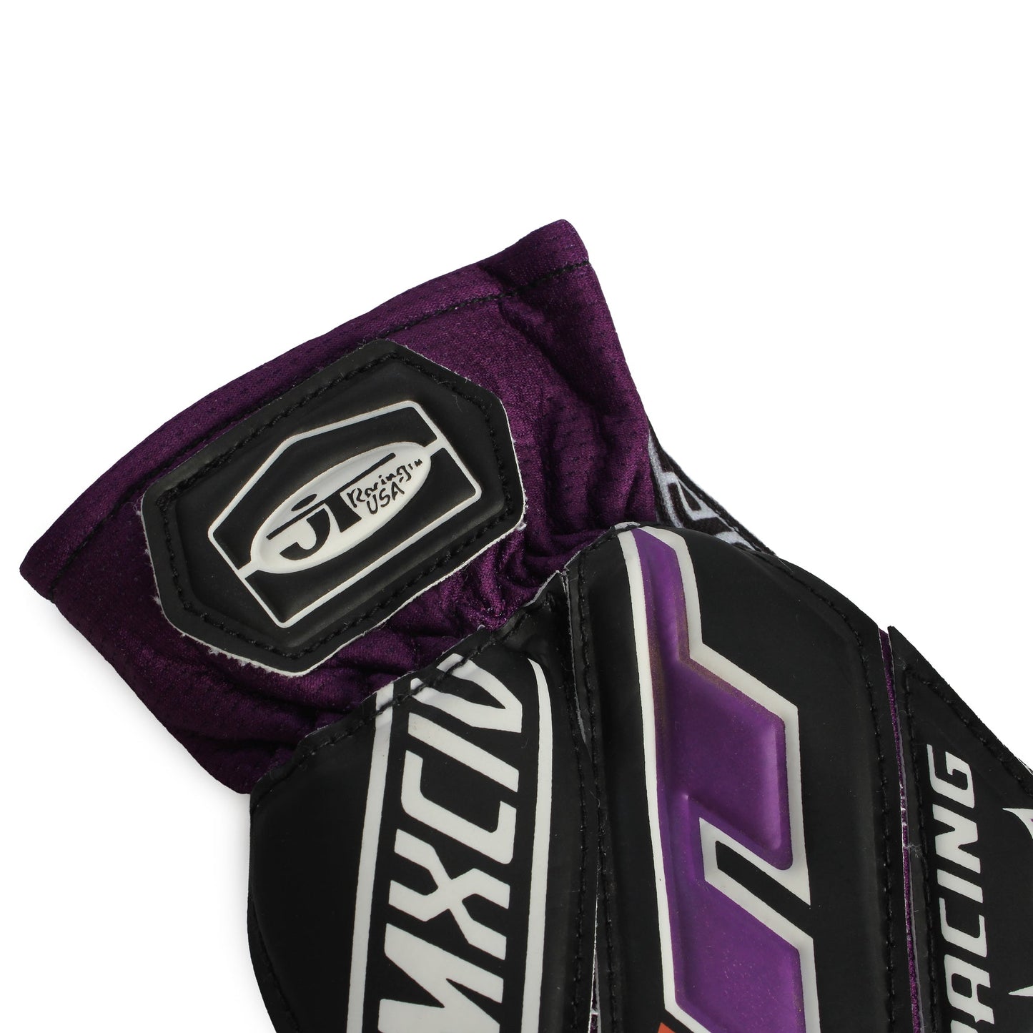 Purple Flame 90s Gloves - JT Racing USA