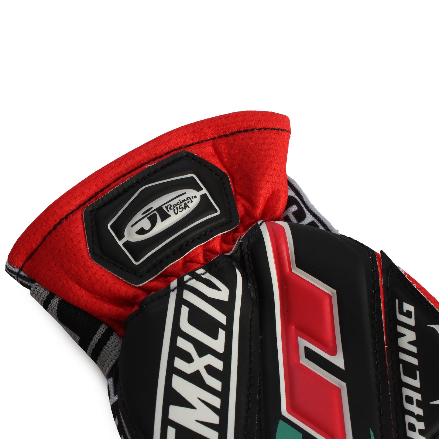 Red Flame 90s Gloves - JT Racing USA