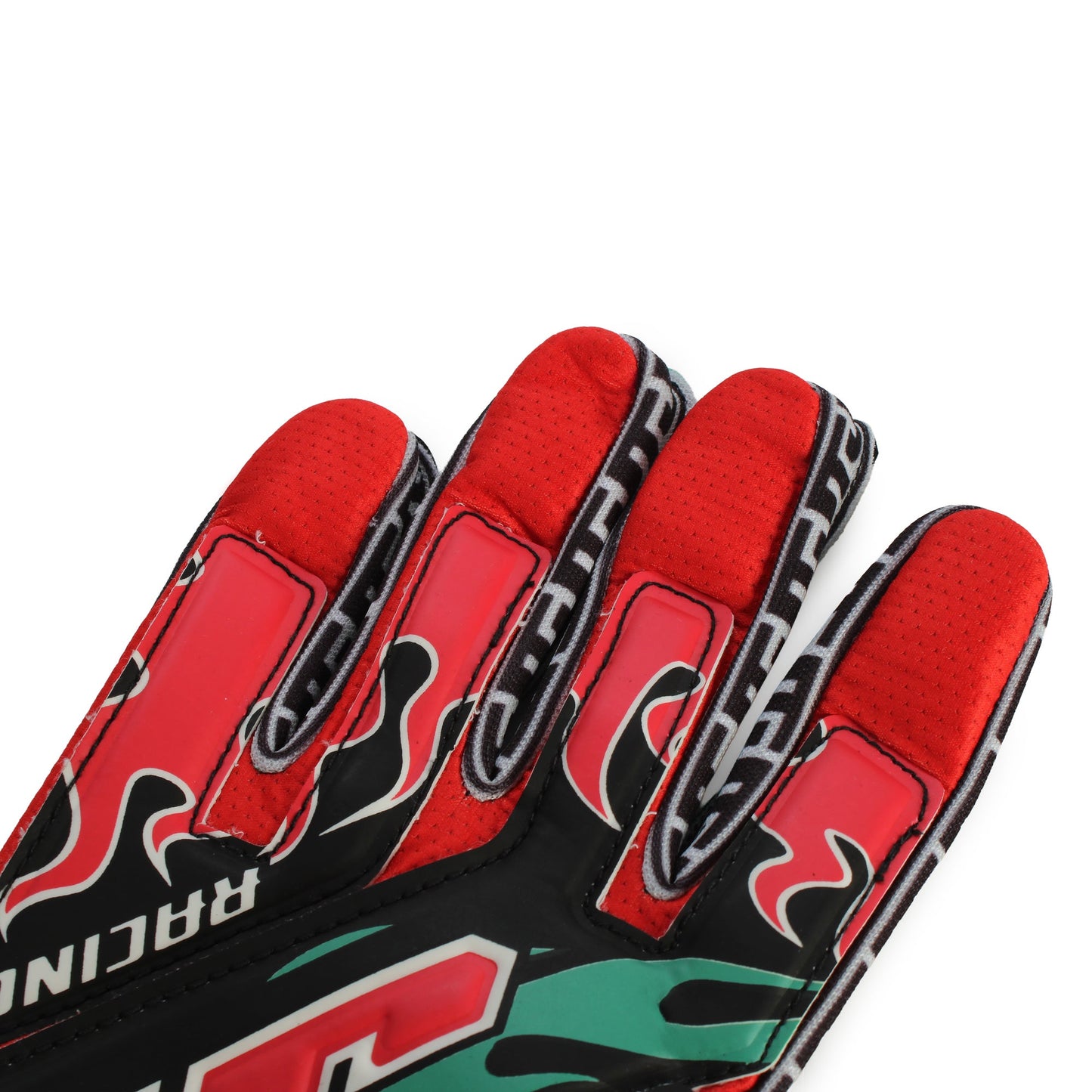 Red Flame 90s Gloves - JT Racing USA