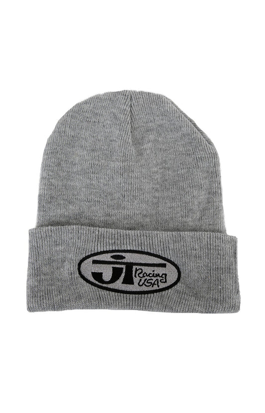Signature Beanie - Heather Grey - JT Racing USA