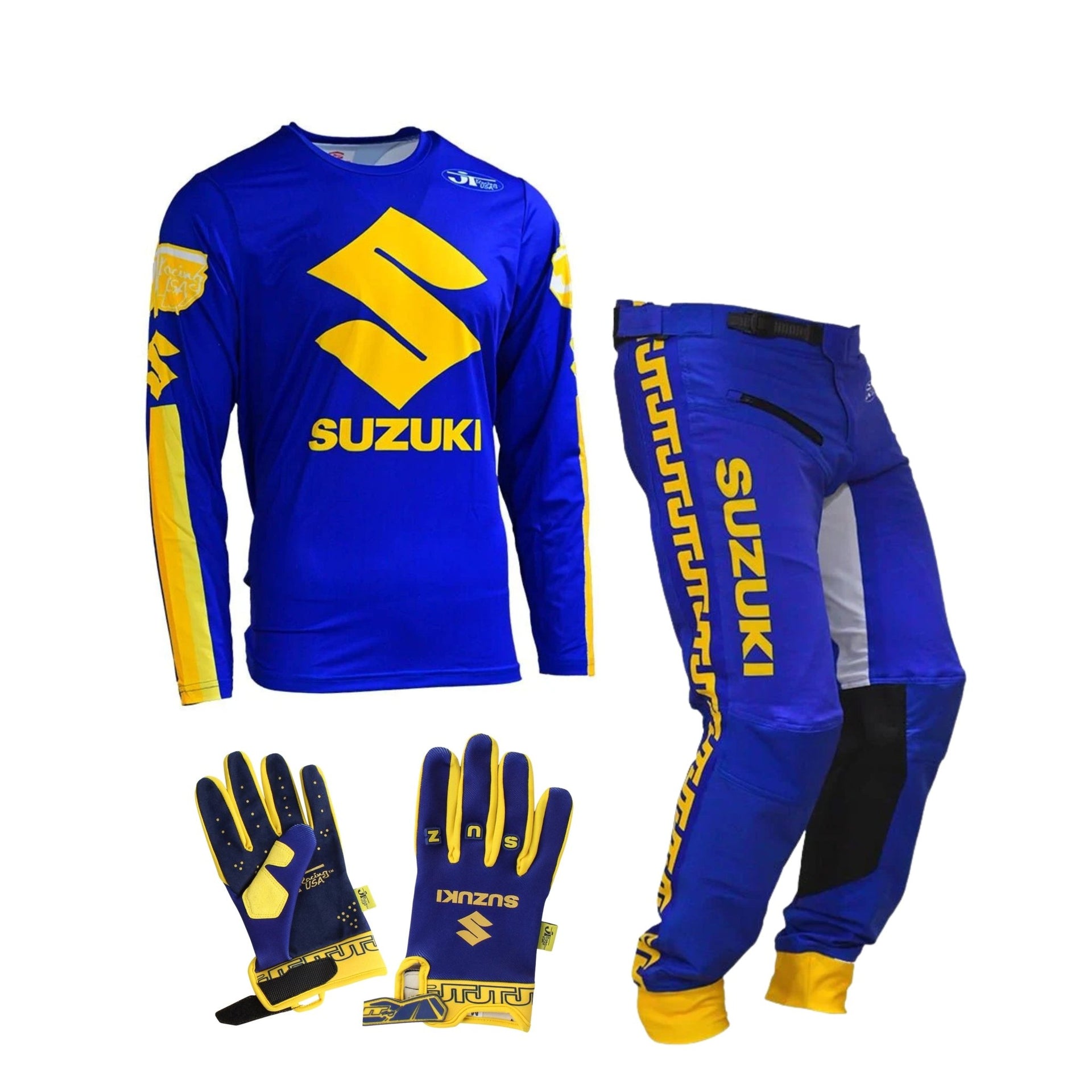 Suzuki Team Full Kit MX Combo