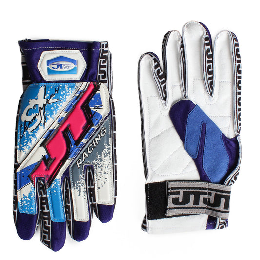 Swash Blue 90s Gloves - JT Racing USA