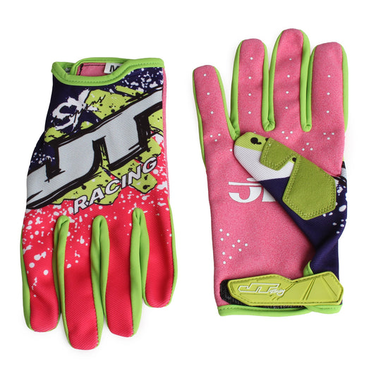 Swash Neon Green Pro - Lite Gloves - JT Racing USA