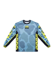 Team 3D Jersey - Black, Neon Green and Camo