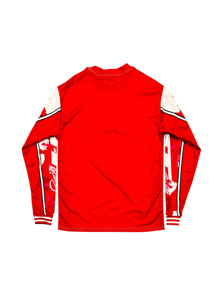 Kids Bad Bones Jersey - Red